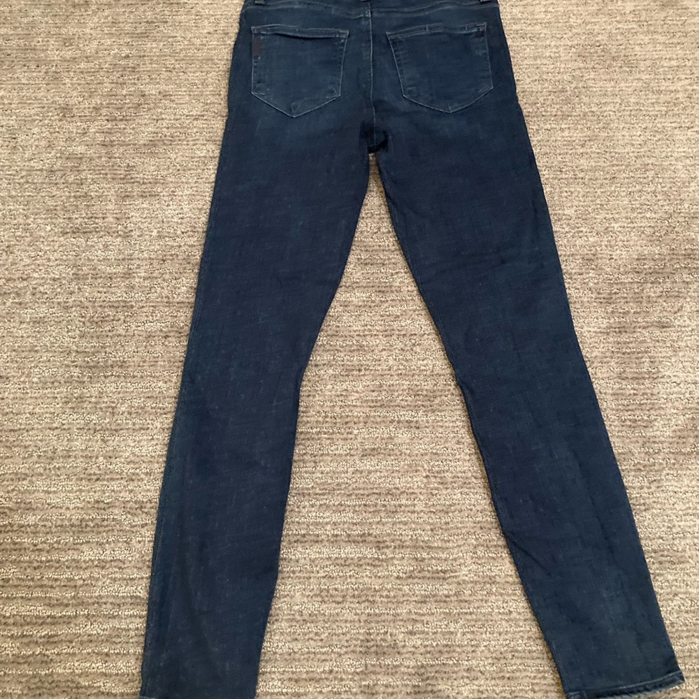 Dark wash skinny Paige jeans